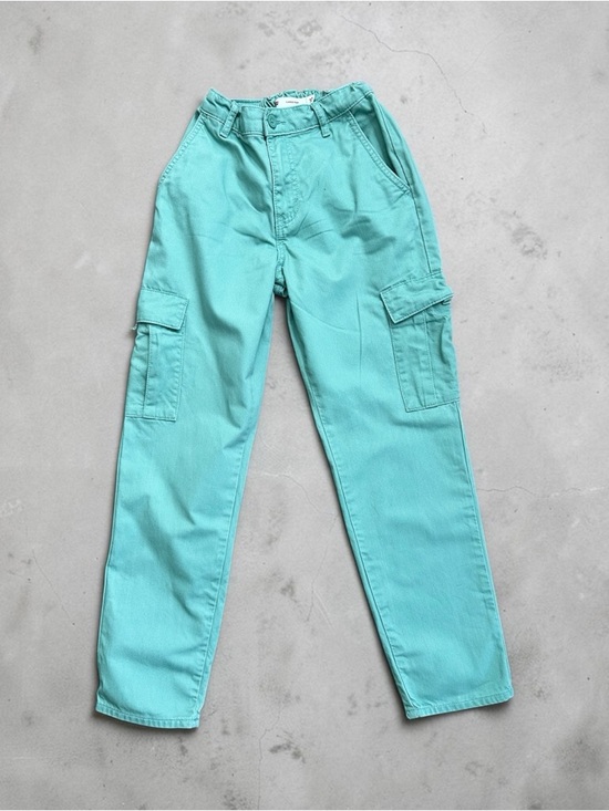 Levi's Other - Levi’s Mint Green Cargo Pants Trendy Cotton Everyday Playwear Unisex Size 12R